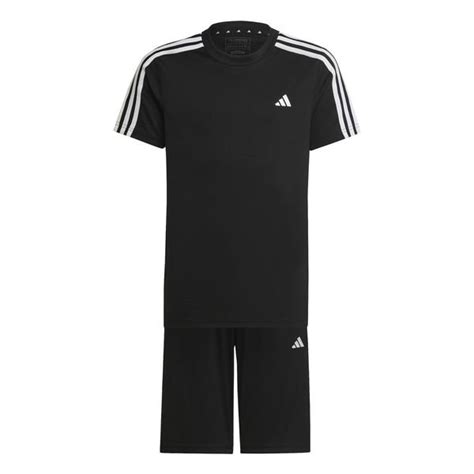 drei streifen adidas kinder weste schwarz weiß|Adidas Essentials 3.